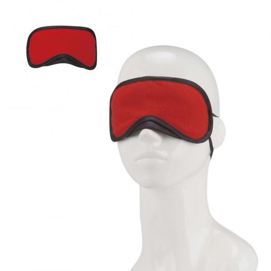 Lux Fetish Peek-A-Boo Love Mask, Red, O/S